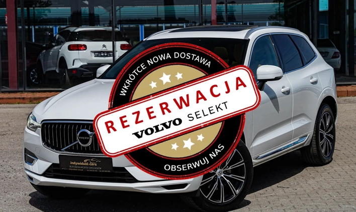 volvo xc 60 Volvo XC 60 cena 142900 przebieg: 160000, rok produkcji 2020 z Mikołów